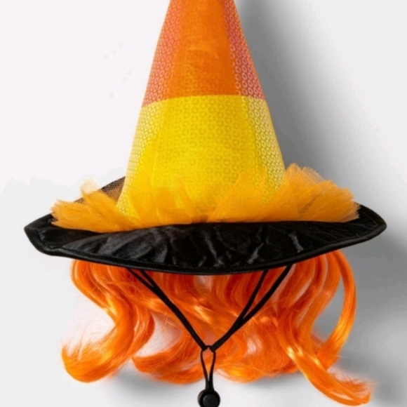 Hide and eek dog costume witches hat - Picture 2 of 6